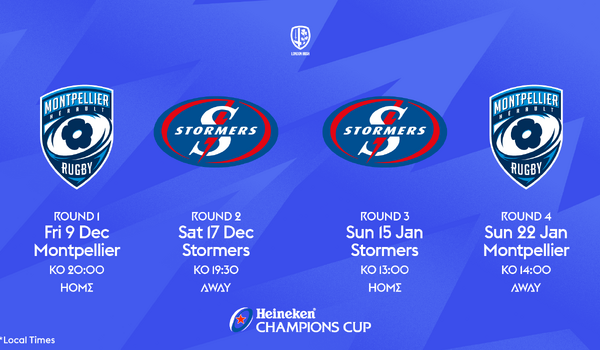 Exiles' Heineken Champions Cup Campaign Confirmed!